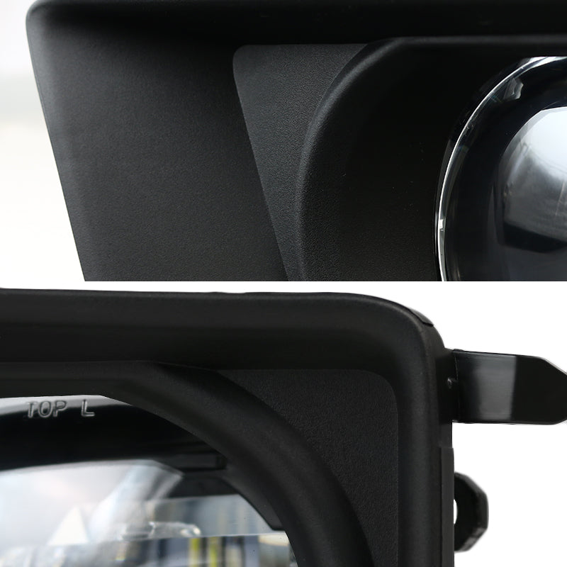 2012-2015 Toyota Tacoma H11 Fog Lights Kit (Chrome Housing/Clear Lens)