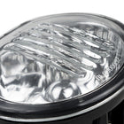 2003-2008 Toyota Matrix Pontiac Vibe 12V/55W 9006 Fog Lights (Chrome Housing/Clear Lens)