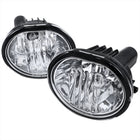 2003-2008 Toyota Matrix Pontiac Vibe 12V/55W 9006 Fog Lights (Chrome Housing/Clear Lens)