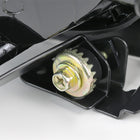 2004-2005 Acura TSX H11 Fog Lights Kit (Chrome Housing/Yellow Lens)