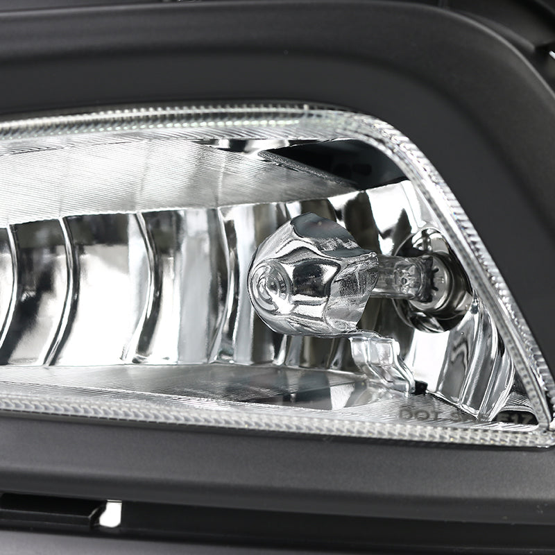 2016-2018 Hyundai Tucson H8 Fog Lights (Chrome Housing/Clear Lens)