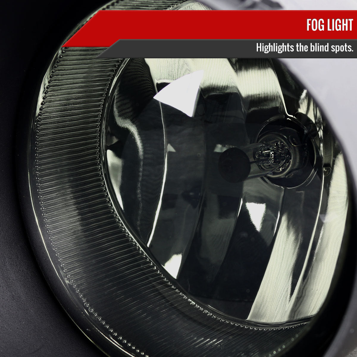 2007-2013 Toyota Tundra/Sequoia H10 Fog Lights Kit (Chrome Housing/Smoke Lens)