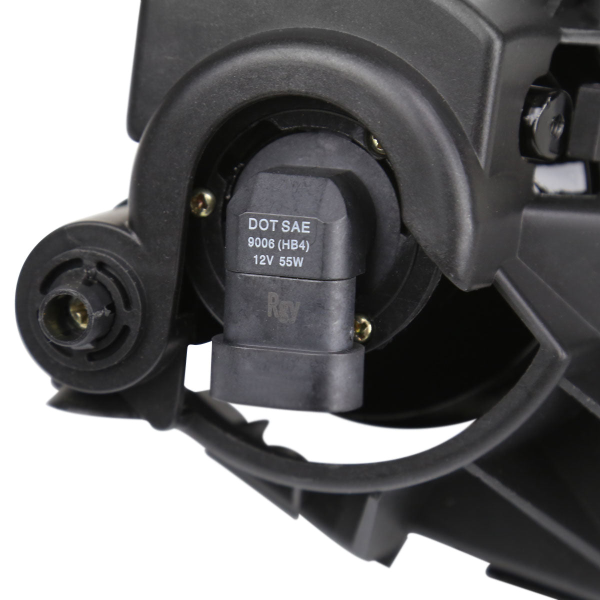 2008-2011 Subaru Impreza WRX 9006 HB4 Fog Lights Kit w/ Switch & Wiring Harness (Chrome Housing/Yellow Lens)
