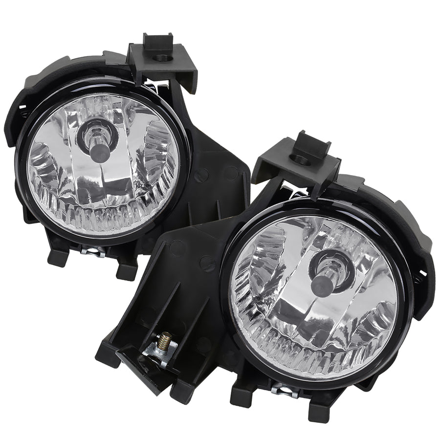 2008-2011 Subaru Impreza WRX 9006 HB4 Fog Lights Kit w/ Switch & Wiring Harness (Chrome Housing/Clear Lens)