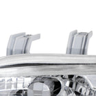 1992-1995 Honda Civic Factory Style Crystal Headlights (Chrome Housing / Clear Lens)