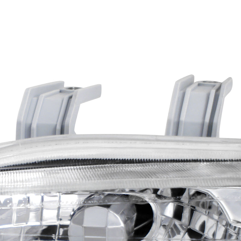 1992-1995 Honda Civic Factory Style Crystal Headlights (Chrome Housing / Clear Lens)