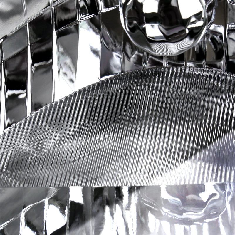 2000-2005 Mitsubishi Eclipse Factory Style Crystal Headlights (Chrome Housing / Clear Lens)