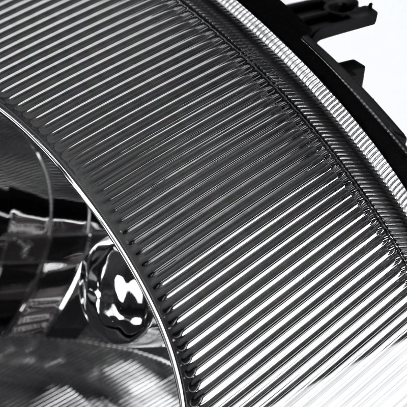 2000-2005 Mitsubishi Eclipse Factory Style Crystal Headlights (Chrome Housing / Clear Lens)