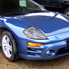 2000-2005 Mitsubishi Eclipse Factory Style Crystal Headlights (Chrome Housing / Clear Lens)
