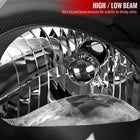 2000-2005 Mitsubishi Eclipse Factory Style Crystal Headlights (Matte Black Housing / Clear Lens)