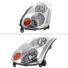 2003-2005 Infiniti G35 Coupe Factory Style Headlights (Chrome Housing / Clear Lens)