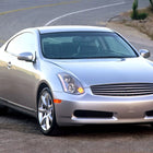 2003-2005 Infiniti G35 Coupe Factory Style Headlights (Chrome Housing / Clear Lens)