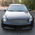2003-2005 Infiniti G35 Coupe Factory Style Headlights (Matte Black Housing / Clear Lens)