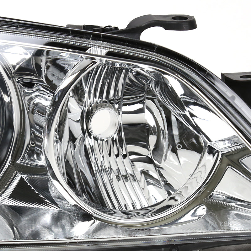 2001-2005 Lexus IS300 Factory Style Crystal Headlights (Chrome Housing / Clear Lens)