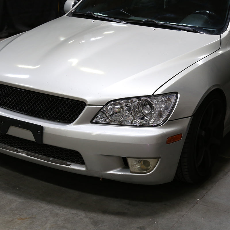 2001-2005 Lexus IS300 Factory Style Crystal Headlights (Chrome Housing/Clear Lens)