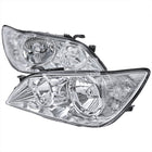 2001-2005 Lexus IS300 Factory Style Crystal Headlights (Chrome Housing / Clear Lens)