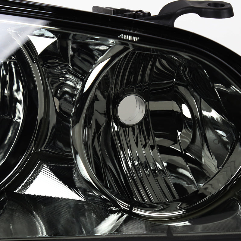 2001-2005 Lexus IS300 Factory Style Crystal Headlights (Chrome Housing/Smoke Lens)