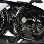 2001-2005 Lexus IS300 Factory Style Crystal Headlights (Chrome Housing/Smoke Lens)