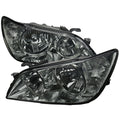 2001-2005 Lexus IS300 Factory Style Crystal Headlights (Chrome Housing/Smoke Lens)