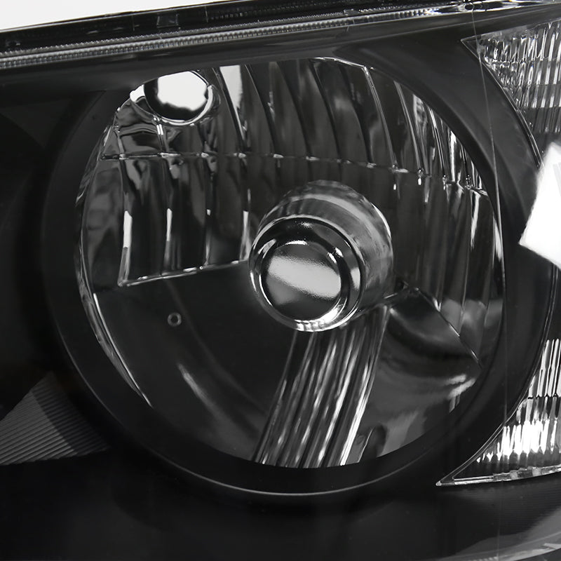 2001-2005 Lexus IS300 Factory Style Crystal Headlights (Matte Black Housing / Clear Lens)
