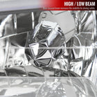1995-2001 Subaru Impreza Factory Style Crystal Headlights (Matte Black Housing / Clear Lens)