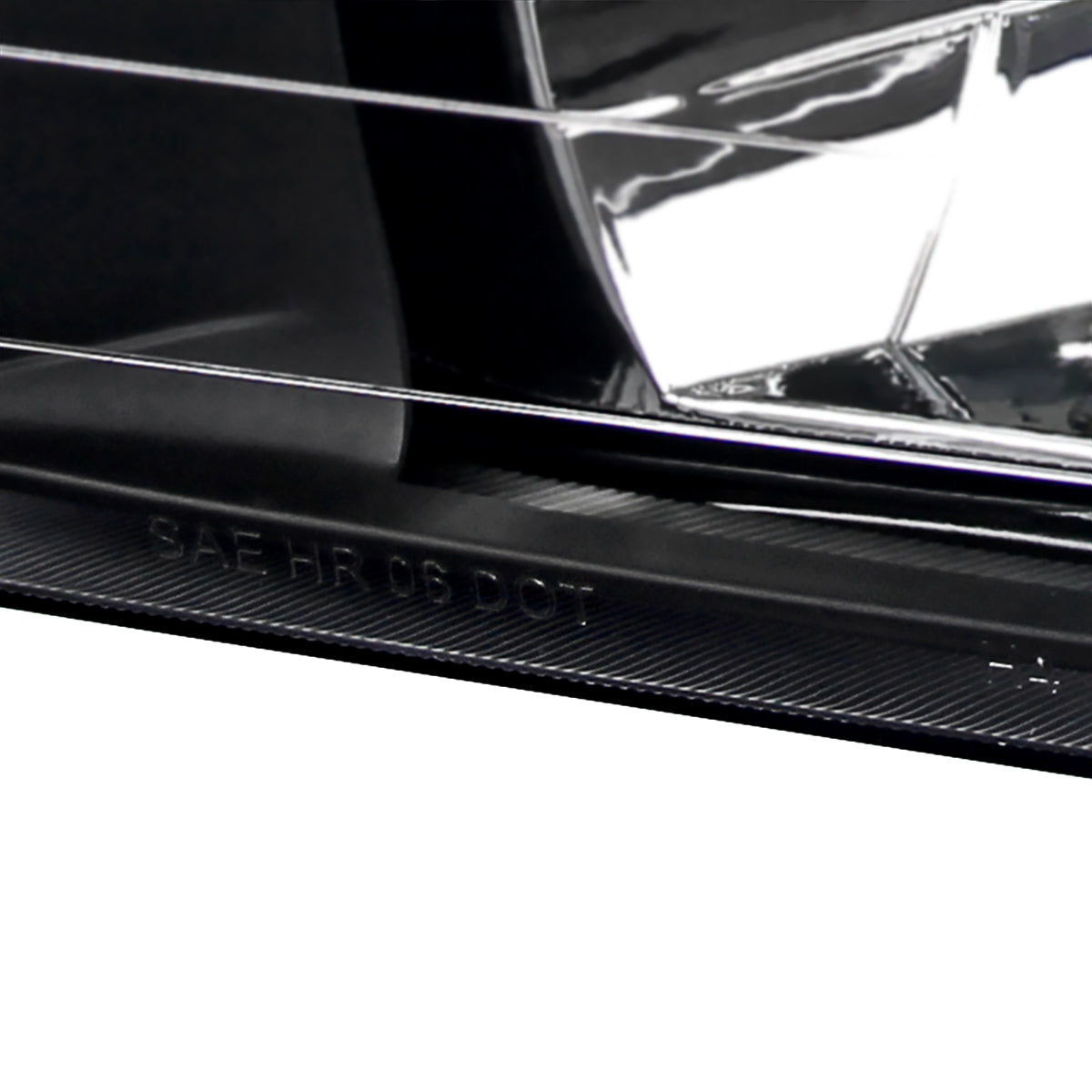 1995-2001 Subaru Impreza Factory Style Crystal Headlights (Matte Black Housing / Clear Lens)