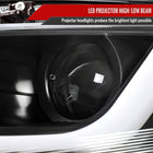 2016-2021 Honda Civic Full LED Projector Headlights w/ Switcback Sequential Turn Signal (Matte Black Housing/Clear Lens)