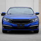 2016-2021 Honda Civic Full LED Projector Headlights w/ Switcback Sequential Turn Signal (Matte Black Housing/Clear Lens)