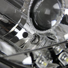 2003-2005 Nissan 350Z SMD LED Light Strip Projector Headlights - Chrome/Clear Lens