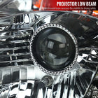 2003-2005 Nissan 350Z SMD LED Light Strip Projector Headlights - Chrome/Smoke Lens