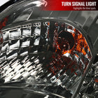 2003-2005 Nissan 350Z SMD LED Light Strip Projector Headlights - Chrome/Smoke Lens