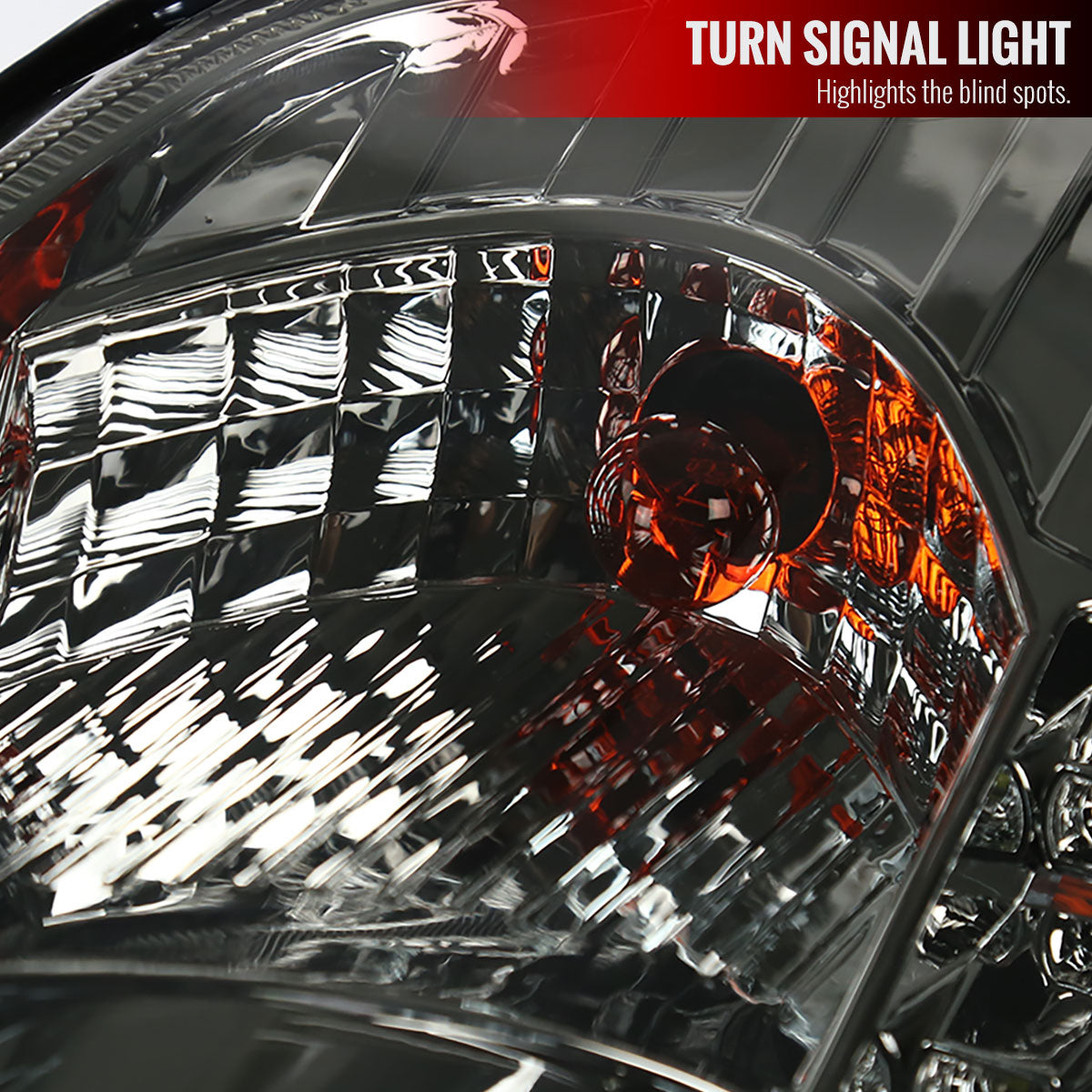 2003-2005 Nissan 350Z SMD LED Light Strip Projector Headlights - Chrome/Smoke Lens