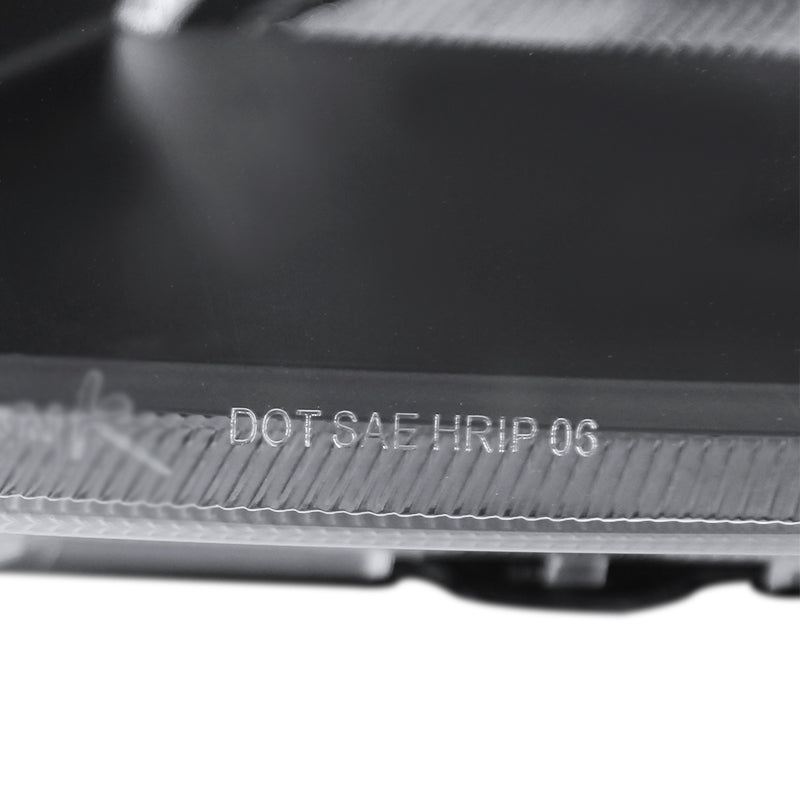 2003-2005 Nissan 350Z SMD LED Light Strip Projector Headlights - Matte Black/Clear Lens