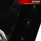 2003-2005 Nissan 350Z SMD LED Light Strip Projector Headlights - Matte Black/Smoke Lens