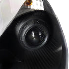 2006-2009 Nissan 350Z SMD LED Light Strip Projector Headlights - Matte Black/Clear Lens