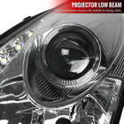 2000-2005 Toyota Celica Projector Headlights w/ SMD LED Light Strip (Chrome Housing/Clear Lens)