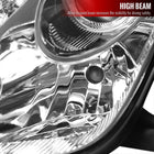 2000-2005 Toyota Celica Projector Headlights w/ SMD LED Light Strip (Chrome Housing/Clear Lens)