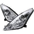 2000-2005 Toyota Celica Projector Headlights w/ SMD LED Light Strip (Chrome Housing/Clear Lens)