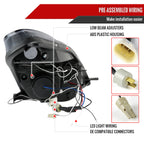 2000-2005 Toyota Celica Dual Halo Projector Headlights (Glossy Black Housing/Smoke Lens)