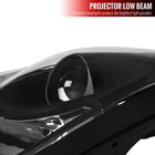 2000-2005 Toyota Celica Projector Headlights (Matte Black Housing/Clear Lens)
