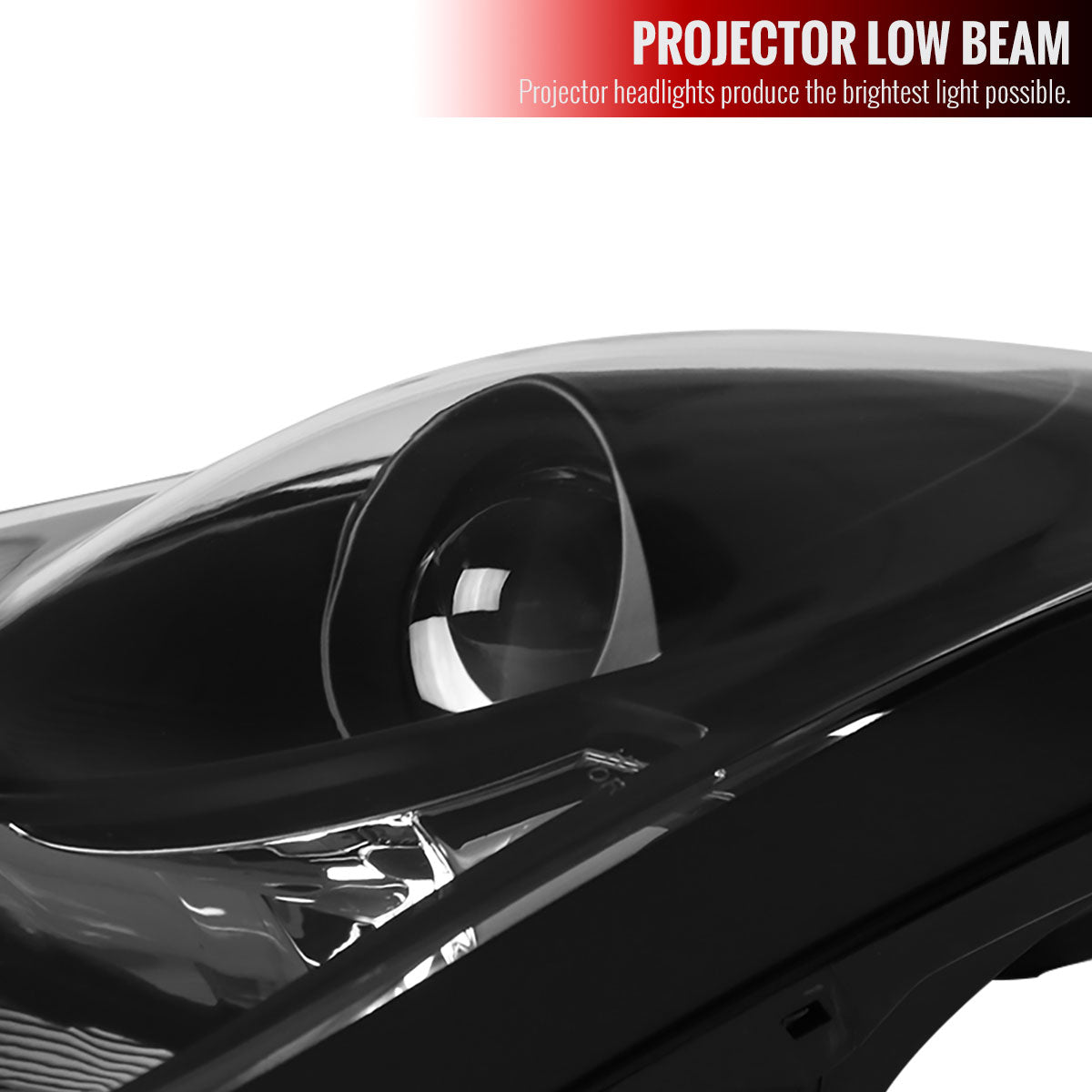 2000-2005 Toyota Celica Projector Headlights (Matte Black Housing/Clear Lens)