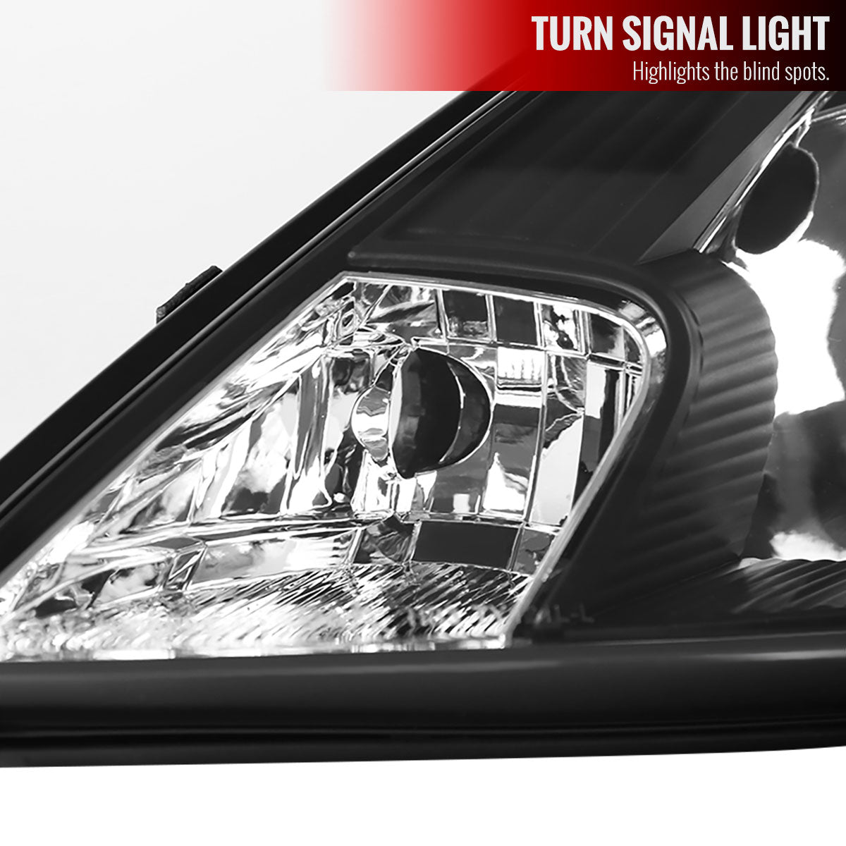 2000-2005 Toyota Celica Projector Headlights (Matte Black Housing/Clear Lens)
