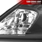 2000-2005 Toyota Celica Projector Headlights w/ SMD LED Light Strip (Matte Black Housing/Clear Lens)