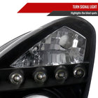 2000-2005 Toyota Celica Dual Halo Projector Headlights (Matte Black Housing/Clear Lens)