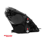 2000-2005 Toyota Celica Projector Headlights w/ SMD LED Light Strip (Matte Black Housing/Smoke Lens)