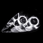 2000-2005 Mitsubishi Eclipse Dual Halo Projector Headlights (Chrome Housing/Clear Lens)