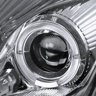 2000-2005 Mitsubishi Eclipse Dual Halo Projector Headlights w/ SMD LED Light Strip (Chrome Housing/Clear Lens)