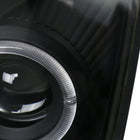 2000-2005 Mitsubishi Eclipse Dual Halo Projector Headlights (Matte Black Housing/Clear Lens)