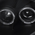 2000-2005 Mitsubishi Eclipse Dual Halo Projector Headlights w/ SMD LED Light Strip (Matte Black Housing/Clear Lens)