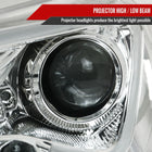 2013-2016 Scion FR-S Projector Headlights w/ LED Strip & Turn Signal Lights (Chrome Housing/Clear Lens)